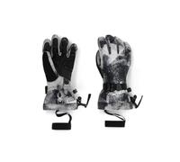 Spyder OVERWEB Gloves, Ninos, Black Block Camo, L