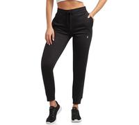 Spyder Pantalones Deportivos para Mujer, Pantalones Deportivos Ajustados para Mujer, de Cintura Alta, de Forro Polar Cepillado Suave para Mujer, Negro, Large
