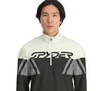 Spyder Paramount 1/2 Zip, Hombre, Black-Escape, S