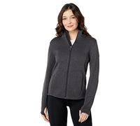 Spyder Women's Soar Full Zip Fleece Jacket, Black, XS