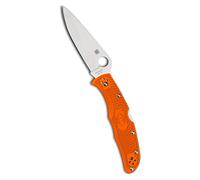 Spyderco C10FPOR Navaja, Unisex Adulto, Orange, Small
