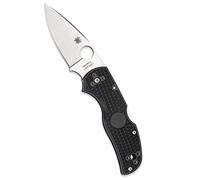 Spyderco C41PBK5 Cuchillo tascabile, Unisex - Adulto, Negro, un tamaño
