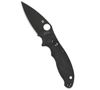 Spyderco SC101GPBBK2 Cuchillo tascabile,Unisex - Adulto, Negro, un tamaño