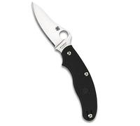 SPYDERCO UK Penknife Punta caída - Mango: FRN * Negro_Filo: Liso