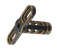 SPYMINNPOO 17 mm/0,7 POUCE RC Hex NOIX DE NOIX, ALEMINUM ALEMENT T SHEEVE Herramienta de Mantenimiento Vierta 1/8 RC Off Voiture de Course Routière (Gold)