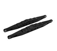 SPYMINNPOO 2 Piezas RC RC Traver BROZS Bajos, Piezas de Repuesto de Aleación de Aluminio para Losi Super Baja Rey 2.0 1/6 RC Curso Corto Otry Road Car (Black)