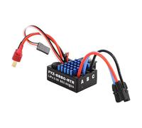 SPYMINNPOO 35A ESC, Controlador de Velocidad sin Escobillas a Prueba de Agua para 1/18 1/16 /14 RC Car Boat, con Monitoreo Inteligente de Temperatura y Resistencia Al Impacto