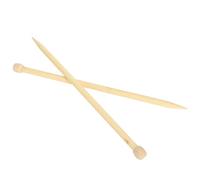 SPYMINNPOO Agujas de Tejer de Madera de 35 Cm de Tamaño Grande para Suéter y Bufanda, Juego de 2, Herramienta de Tejido para Entusiastas del Tejido (12mm)