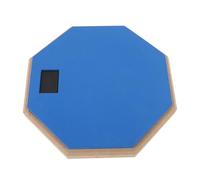 SPYMINNPOO Almohadilla de Batería de Práctica, Almohadilla de Batería Silenciosa de Doble Cara de 8 Pulgadas con Caucho de Alta Densidad y Polímero EVA, para Principiantes y Bateristas (BLUE)