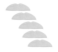 SPYMINNPOO Almohadilla de Trapeador para Aspiradora con Sujetadores de Gancho y Bucle de para Mijia F9 1C, Buen Rendimiento, Súper Absorbente, 5 Piezas de Accesorios de Paño de Fregona, 12 X 5