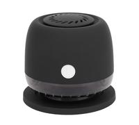 SPYMINNPOO Altavoz Magnético, Mini Altavoz Portátil con Iluminación LED Dinámica para Aventuras Al Aire Libre Llamadas de Voz (BLACK)