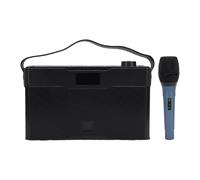 SPYMINNPOO Amplificador de Guitarra de 60 W, Altavoz Portátil Recargable de 5,3 Pulgadas para Guitarra Acústica con Entrada de Micrófono/Instrumento, Compatible con U-Disk/AUX par