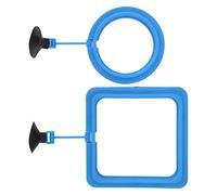 SPYMINNPOO Anillo de Alimentación para Peces, Alimentador de Alimentos Flotante para Peces de Acuario Seguro para Animar a los Quisquillosos a Comer Más, Prevención del Acoso de para Suministros de