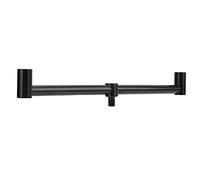 SPYMINNPOO Barra de Zumbido para Caña de Pescar de Aleación de Aluminio, Soporte de Barra Transversal de 2 Cabezales con 3 Tamaños 20cm 25cm 30cm para Accesorios de Cañas de Pescar (25CM)