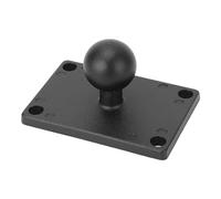 SPYMINNPOO Base de Montaje de Bola, Placa Cuadrada AMPS Universal de Aleación de Aluminio para Soportes RAM, Brazos de Doble Casquillo de Bola de Tamaño B