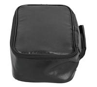SPYMINNPOO Bolsa de Documentos Ignífuga, Portátil, Ligera, Ignífuga, para Viajes en Casa, Oficina, Bolsa Segura Impermeable con Cerradura para Organizador de Almacenamiento de Archivos (BLACK)
