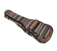 SPYMINNPOO Bolsa de Ukelele, Estuche de Doble Hombro de Guitarra de 4 Cuerdas Estilo étnico, Incorporado en Espesor de Algodón