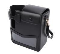 SPYMINNPOO Bolsa Portadora de Bebidas, Correa Ajustable, Bolsa para Hombro, para Bebidas, Bolso para Taza de Agua, Bolsas para Compras, Viajes Al Aire (Black)