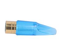 SPYMINNPOO Boquilla de Saxofón Premium Azul Transparente ABS Efecto Compacto para Saxofones Tenor Eb Alto y Bb