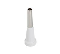 SPYMINNPOO Boquilla de Trompeta Duradera 7C para Trompeta BB Calidad de Sonido Clara para Jugadores Principiantes y Avanzados Metal y ABS Blanco (WHITE)