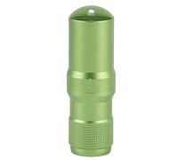 SPYMINNPOO Botella de Cápsula Impermeable, Llavero EDC Portátil, Tubo de Cápsula, Pastillero Sólido de Aluminio, Botella Pequeña con Sello para Exteriores