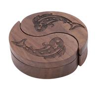 SPYMINNPOO Caja de Selección de Guitarra, Estuche de Colección de Diseño de Diseño de Forma de Tai Chi de Tai Chi Ligero para los Entusiastas de la Guitarra