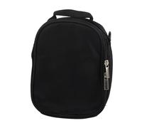 SPYMINNPOO Caja Portátil Kalimba de 17 Teclas, Bolsa para Recoger Altavoz de Piano de Pulgar con Capas Intermedias, Estuche Portátil para Amantes de la Música, Negro