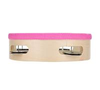 SPYMINNPOO Campana de Tambor de Pandereta de Mano de Madera para Percusión Musical, Fácil de Tocar para Acompañamiento de Canto/baile, Patrones Coloridos, Ideal para Niños/adultos, 15 Cm (Todas las