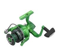 SPYMINNPOO Carrete Giratorio de Metal MX Duradero 5,2: 1, Rueda de Pesca de Alta Velocidad, Rueda Giratoria de Tiro Lejano para Caña de Roca, Caña de Pescar en Hielo, de Mar (MX4000)