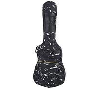 SPYMINNPOO Case Suave de Guitarra Acústica de 39/40/4 Pulgadas, Bolsa de Oxford con Bolsillos, Cómodas Correas para el Hombro para Viajar o Actividades Al Aire Libre