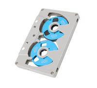 SPYMINNPOO Cinta de Casete, 50 Minutos de Tiempo de Grabación Carrete a Carrete Espacios en Blanco Sonido Cinta de Casete de Metal de Doble Cara para Grabadora de Música de la Vieja