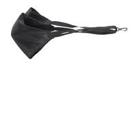 SPYMINNPOO Cinturón de Resistencia para Natación, Arnés de Entrenamiento de Fuerza para Ejercicios de Natación con Bolsillo de Malla, Trajes de Entrenamiento de bajo Impacto para Todas Las (L Negro)