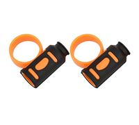 SPYMINNPOO Clamp/Holder de Controlador de Dedo para Baqueta, Herramienta Giratoria Antideslizante para Baterista con Anillo y Posición Fija del Pulgar para Enseñar a Principiantes, 2 Piezas de