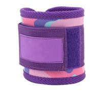 SPYMINNPOO Corcha de Tobillo Corres del Tobillo Gimnasio del Doble D Doble D Hebilla de Neopreno Nylon Iron para la Máquina de Cable Entrenamiento de la Pierna Fitness Gym (Purple)