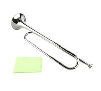 SPYMINNPOO Corneta Plana en Si de Larga Duración con Superficie Pulida Fina, Diseño de Gran Diámetro para Instrumentos de Viento, Corneta de Orquesta