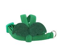 SPYMINNPOO Correa con Arnés para Loros, Ajustable, Elástica, Resistente a Mordeduras, para Entrenamiento de Vuelo de Aves, Cómodas Correas Elásticas de Seda de Látex para Propietarios de Aves (Green)