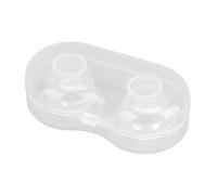 SPYMINNPOO Corrector de Pezón de Silicona Transparente, Inversor de Pezón Higiénico, Paquete de 2 para Madres Lactantes