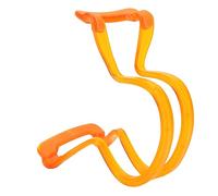 SPYMINNPOO Corrector de Rectitud del Colimador de de Violín para Violines 4/4 /3 1/2: Accesorio de Entrenamiento para Mejorar las Habilidades de Interpretación (ORANGE)