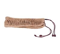 SPYMINNPOO Cuerda de Tambor de Lengüeta de Acero, Decoración Trenzada Hecha a Mano para Tambor Etéreo, Ideal, Cáñamo Marrón