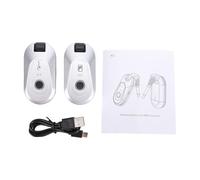 SPYMINNPOO de Guitarra Inalámbrico UHF, Receptor Transmisor de Sonido Plug and Play, Alcance de 50 M, Rotación de 220 Grados, Baja Latencia Recargable, con Cable de Carga de Doble