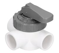 SPYMINNPOO Desviador de Válvula de Piscina Válvula Confiable de 3 Vías para Spa de Piscina con Manija para Fácil Operación y Durabilidad, para Todo Tipo de Lugares Donde Se Necesitan Válvulas de