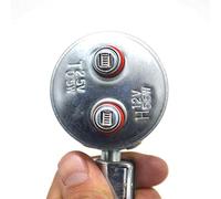 SPYMINNPOO Dinamo del Generador de Luz de 12V 6W, Accesorios Eléctricos Traseros con Cabeza de Fricción Motorizada