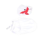 SPYMINNPOO Disfraz de Chef para Mascotas, Lindo, Elegante, Ajustable, Lavable, Ropa para Mascotas, Sombrero y Capa para Gatos, Perros, Expertos en Cocina (M)