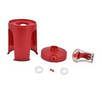 SPYMINNPOO Dispensador de Agua Mini Automático Rojo para un Cómodo y Práctico Hogar, Viaje, Camping