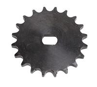 SPYMINNPOO Engranaje de Piñón del Motor de Cadena 428, Piñón de Acero Al Carbono para Motores de Engranajes MY1020 MY1012 ZXF1122 Aptos para E Bike Go Kart 12x17mm (20T)