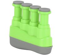 SPYMINNPOO Fortalecedor de Dedos, Ejercitador Ergonómico de Agarre Manual de Silicona para Guitarra, Piano, bajo, Ukelele, Violín, con Resistencia de 5 Libras para Entrenamiento de Fuerza (GREEN)