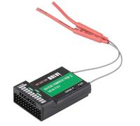 SPYMINNPOO FS-IA10B 2.4G 10 Canal Receptor PPM Salida con Puerto IBUS para Helicóptero RC