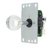 SPYMINNPOO Gamepad con Cabezal de Bola de Joystick DIY para Uso Duradero en Consolas de Juegos y de Lucha (Transparente)