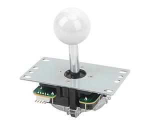SPYMINNPOO Gamepad Joystick Head Ball DIY Kit for Fight Stick Replacement | Durable ABS and Metal Construction, Compact Design 2.43x3.33x4.02 Inch, Includes Rocker and Spacer, Smooth Responsive