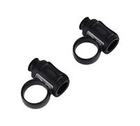 SPYMINNPOO Herramienta Auxiliar para Baquetas para Principiantes, Agarre Cómodo, Protege los Dedos, Abrazadera/soporte Reutilizable, Adecuado para Promark, Vic Firth, para Baquetas (BLACK)